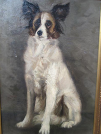 Olieverf Schilderij van M de Boer uit 1941