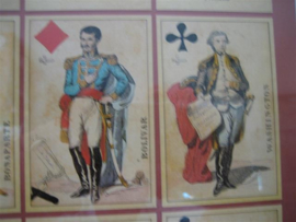 Antiek Kaartspel Jeu des Liberateurs Grimaud 1848