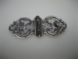 Antieke Zilveren Broche (van Bijbelslot gemaakt) 1874-1892