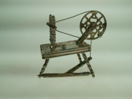 Zilveren miniatuur van C. Stout uit Rotterdam ca. 1956