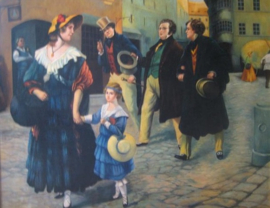 Frans Schilderij Julien Fabrice ca.1900 De familie van Franz Schubert Frans Schilderij Julien Fabrice ca.1900 De familie van Franz Schubert Frans Schilderij Julien Fabrice ca.1900 De familie van Franz Schubert Frans Schilderij Julien Fabrice ca.1900 De f