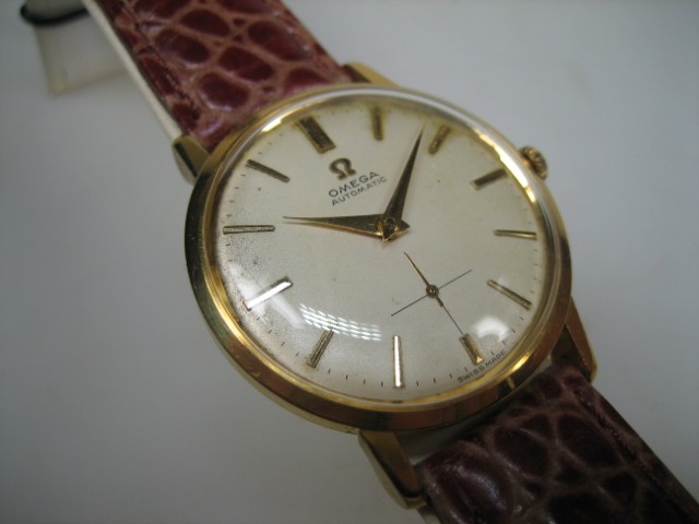 Gouden 18 Karaat Omega Automatic uit ca. 1962