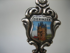 Zierikzeese thee en suiker lepeltjes o.90 zilver