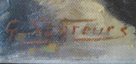 Olieverf schilderij G. Schreurs ca. 1940 | Kunsthandel Briljant