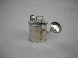 Antieke Zeldzame Zilveren Miniatuur Gieter Amsterdam uit ca. 1906