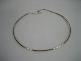 Antieke Gouden 22 krt. Massieve Collier Spang uit c.a.1890