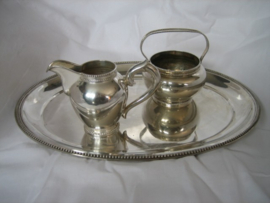 Zilveren 6-delig Hollands Thee & Koffie servies  uit ca. 1962