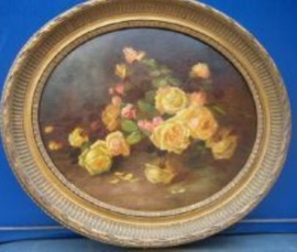 J. van Dór schilderij oude meester uit een Franse school ca. 1880