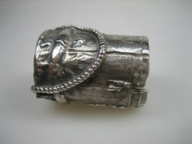 Miniatuur Zilver Water Trog met Hengsel uit ca. 1900