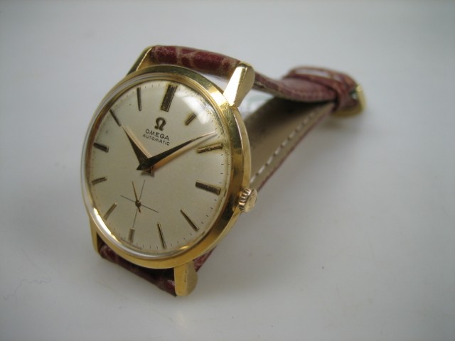 Gouden 18 Karaat Omega Automatic uit ca. 1962