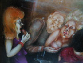 Kunst uit de voormalige DDR gewoon een café in Dresden