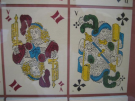 Antiek kaartspel Gravures Sur Bois Anonijmes 16e eeuw