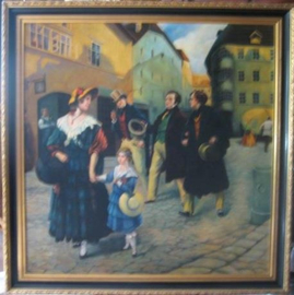 Frans Schilderij Julien Fabrice ca.1900 De familie van Franz Schubert Frans Schilderij Julien Fabrice ca.1900 De familie van Franz Schubert Frans Schilderij Julien Fabrice ca.1900 De familie van Franz Schubert Frans Schilderij Julien Fabrice ca.1900 De f