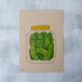 Tekening: Pickles
