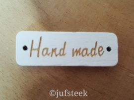 Hand made label 30 mm x 10 mm