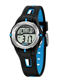 Calypso K5506/4 digitaal horloge 34 mm 100 meter zwart/ blauw