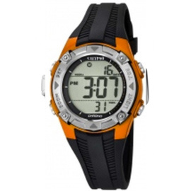 Calypso K5685/7 digitaal horloge 37 mm 100 meter zwart/ oranje