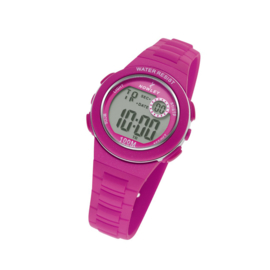 Nowley 8-6199-0-3 digitaal horloge 32 mm 100 meter fuchsia