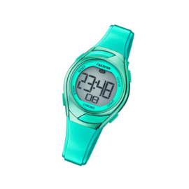 Calypso K5738/5 digitaal horloge 30 mm 100 meter turquoise