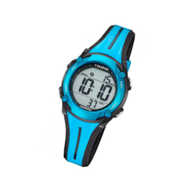 Calypso K5682/C digitaal horloge 34 mm 100 meter blauw/ zwart