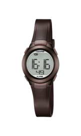 Calypso K5677/6 digitaal horloge 28 mm 100 meter bruin/ bronskleurig