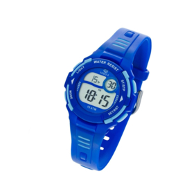 Marea B25133/4 digitaal horloge 34 mm 100 meter blauw