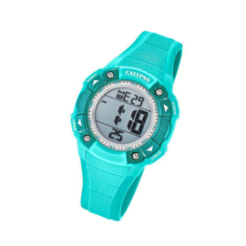 Calypso K5728/4 digitaal horloge 38 mm 100 meter turquoise