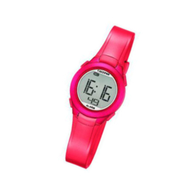 Calypso K5677/4 digitaal horloge 28 mm 100 meter roze