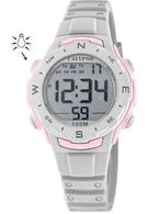 Calypso K5801/1 digitaal horloge 33 mm 100 meter grijs/ roze