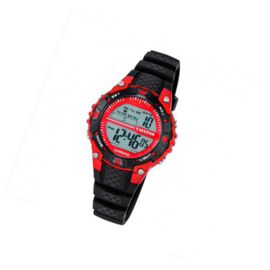 Calypso K5684/6 digitaal horloge 37 mm 100 meter zwart/ rood