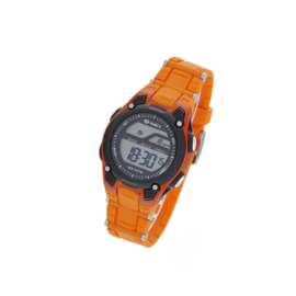 Marea B44097/4 digitaal horloge 36 mm 50 meter oranje/ zwart