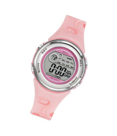 Tekday 653958 digitaal horloge 36 mm 100 meter roze/ grijs