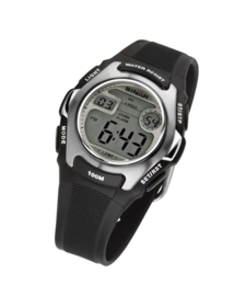 Sinar XE-50-1 digitaal horloge 38 mm 100 meter zwart/ grijs