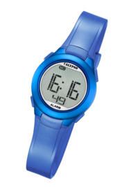 Calypso K5677/5 digitaal horloge 28 mm 100 meter blauw