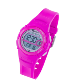 Marea B40188/4 digitaal horloge 34 mm 50 meter fuchsia