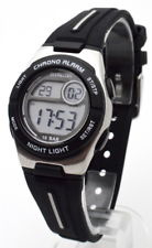 Sinar XE-58-1 digitaal horloge 30 mm 100 meter zwart/ wit