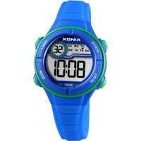 Xonix BAI-004 digitaal horloge 32 mm 100 meter blauw/ groen