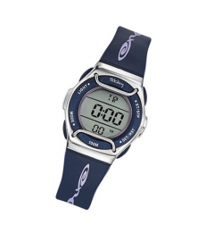 Tekday 653504 digitaal horloge 32 mm 100 meter blauw/ grijs