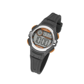 Nowley 8-6229-0-7 digitaal horloge 34 mm 100 meter zwart/ oranje
