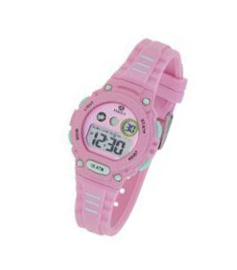 Marea B25156/1 digitaal horloge 34 mm 100 meter roze/ mint groen