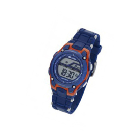 Marea B44097/2 digitaal horloge 36 mm 50 meter blauw/ oranje