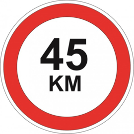 16cm sticker 45KM