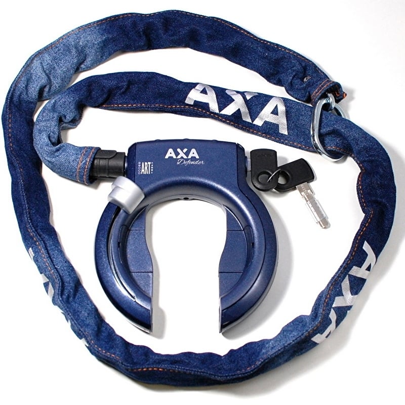 Baron Coöperatie Merchandising AXA fietsslot ringslot met insteek-ketting | Fiets accesoires | uberstore.nl