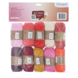 Scheepjes Catona colour pack 10x25g - Summer Sherbet