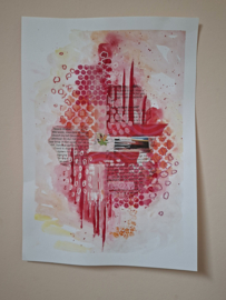 Workshop mixed media artwork - 3 juni 19:30-21:30 Veenendaal