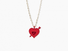 Ketting Rood Hartje 3Dprinting