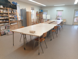 Moederdag special workshop keramiek beschilderen vaasje en tegels - 9 mei 10:00-12:00 Veenendaal