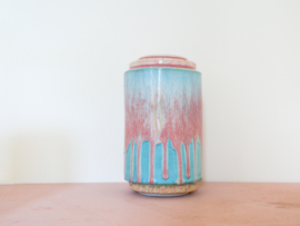 Porcelain Vase L - Pink&Blue