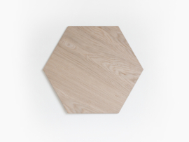 Hexagon oak veneer - Wall panel