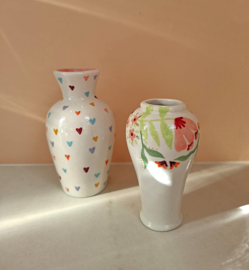 Moederdag special workshop keramiek beschilderen vaasje en tegels - 9 mei 10:00-12:00 Veenendaal